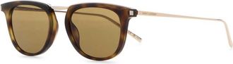 Saint Laurent Brown Havana Sunglasses