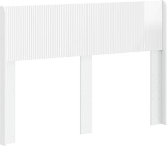 vidaXL Cabecero Blanco Brillante Pb Vidaxl