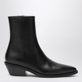 A.Emery The Hudson black leather ankle boots