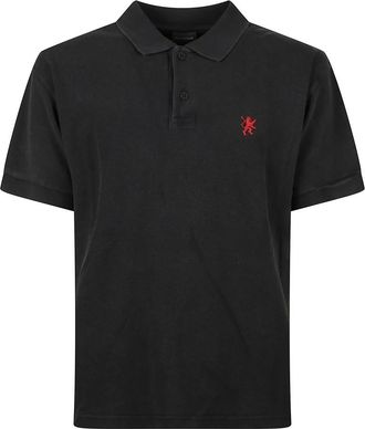 Balenciaga Polo Shirts, male, Black, Size: M Standard Polo Shirt