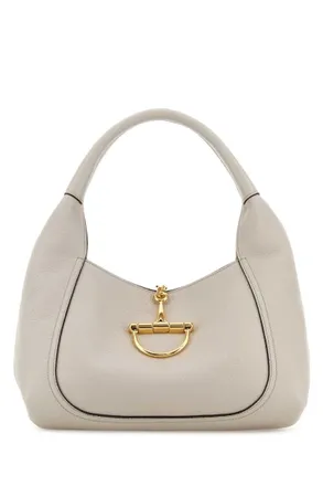 Gucci Off White Horsebit Shoulder Bag