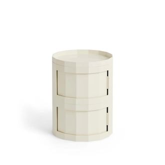 HAY Facet Cabinet 20 mit F&uuml;ssen und Rollen, eggshell