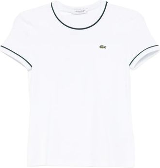 Lacoste T-shirt con logo - Bianco