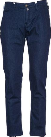 Jacob Cohen Slim-Fit Bobby Jeans With Chrome Details And Embroidered Pocket