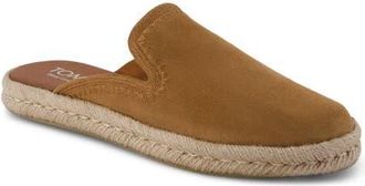 Toms Santiago Espadrille Mule in Medium Brown at Nordstrom, Size 8.5