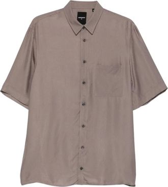 Patrizia Pepe Hombre, Camisas, Gris, Talla: 2XL