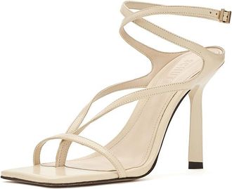 Schutz Amalfi Womens Sandals Egg Shell : 10.5 M, Leather