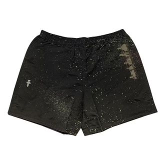 Travis Scott Cactus Jack Splatter Shorts Black CJOL-PS06