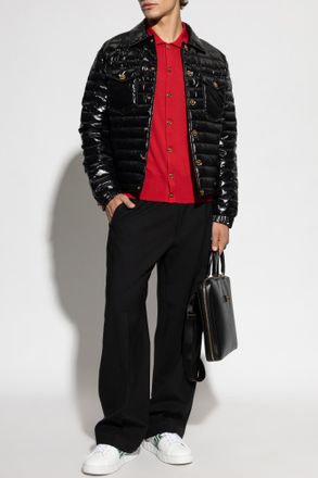 Versace Puffer Jacket, Mens, Black