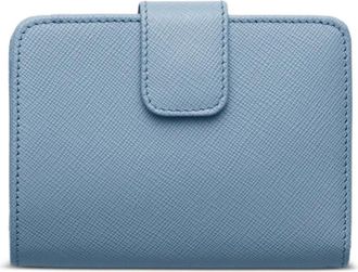 Prada small Saffiano leather wallet - Blue