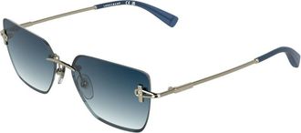 Longchamp LO197S 729 Womens Sunglasses Gold Size 57