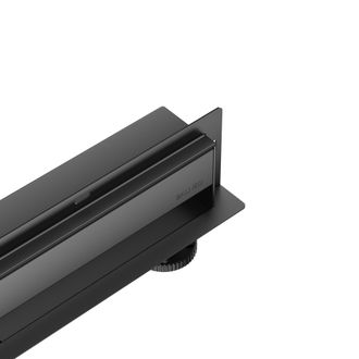 OEM Desag&uuml;e Lineal De Pared W-drain Next 2 En 1 De 60 Cm, Doble Cara, Color Negro
