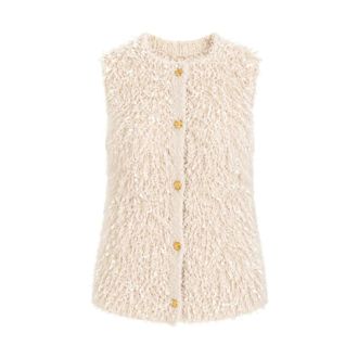 Twinset Vests - - Jackets - Donna - Beige - S