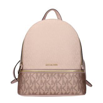 Michael Kors Pink Fabric Womens Backpack