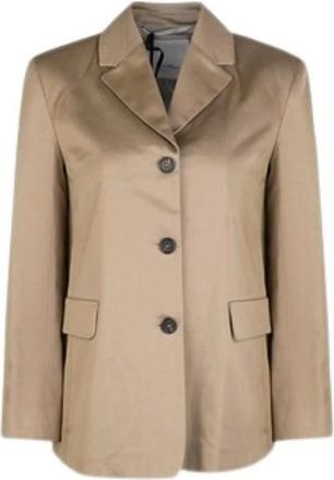Max Mara Mujer, Chaquetas, Marrón, Talla: S