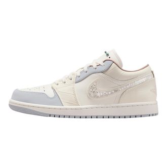 Nike Air Jordan 1 Low Womens Shoes (Sail/Off Noir/Light Smoke Grey/Soft Pearl), Sail/Off Noir/Light Smoke Grey/Soft Pearl, 7 UK