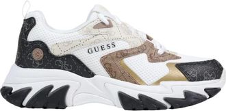 Guess Schoenen, Dames, Beige, 40 EU, Polyester, Notiss Sneakers
