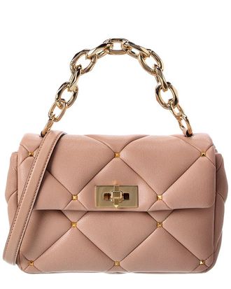Valentino Rockstud Spike Leather Shoulder Bag