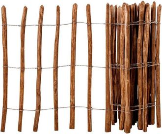 vidaXL Staccionata in Legno di Nocciolo 90x500 cm - Vidaxl