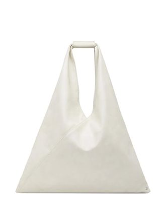 Maison Margiela Japanese triangelvormige shopper - Wit