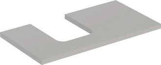 Keramag Placa De Lavabo Geberit One, Recortable A La Izquierda, Para