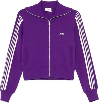 Autry Zip-throughs, female, Purple, Size: M Zip-through Jacket