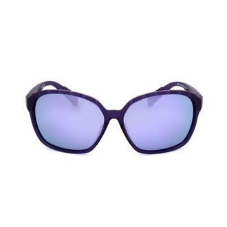 adidas Ladies Blue Round Sunglasses SP0013-01A-5