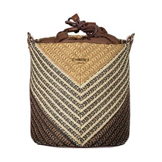 Twinset Brown Polyester Womens Handbag