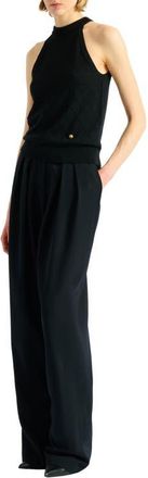 Balmain Sleeveless knit top in Black at Nordstrom, Size 34