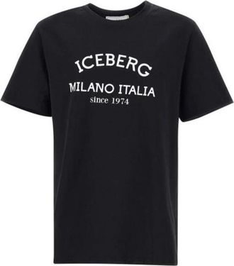 Iceberg T-shirt - Heren - T-shirts - Zwart - S - Tops