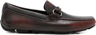 Ferragamo Brown Leather Loafers