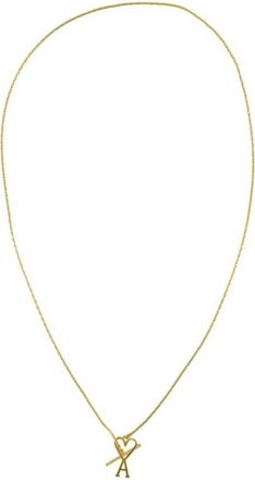 Ami Adc Necklace - Metal - Gold