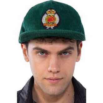 Members Only Corduroy Baseball Cap - Members Only Crest in Green at Nordstrom