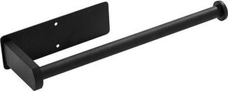 OEM Soporte Para Toallas De Papel Negro, Dispensador De Toallas De Papel De Acero Inoxidable, No Requiere Perforaci&oacute;n, Soporte Autoadhesivo Para Toallas D