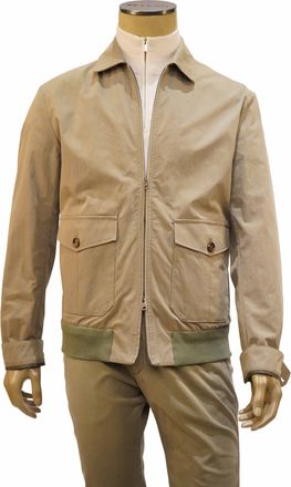 Kiton Kired Stick Cotton Light Jacket