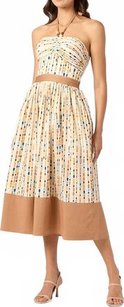 Shoshanna Serene Dress In Ivory Multi