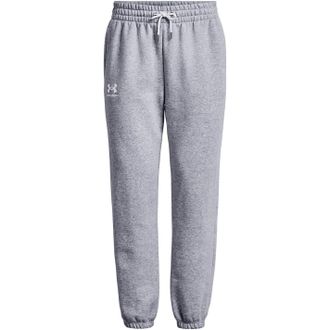 Under Armour Womens Ua Icon Fleece Jogger Tracksuit Bottom Gray 14