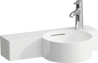 Laufen Val Lavabo Con Enjuague Manual, Sin Agujero Para Grifo, - Laufen
