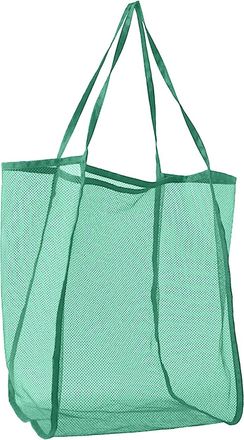 Generic Mesh Beach Bag - Summer Travel Tote, Breathable Transparent Bags with Lightweight Design, Camping Water Park Lake Travel, Vacation Picnic Outdoor, Poo