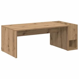 vidaXL Mesa De Caf&eacute; Roble Artesanal 101,5 X 50 X 37 Cm Vidaxl
