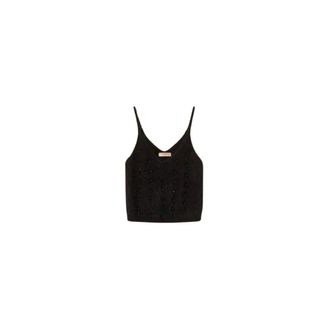 Twinset Mujer, Camisetas, Negro, Talla: S