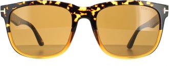 Tom Ford Rectangle Havana Brown Stephenson FT0775