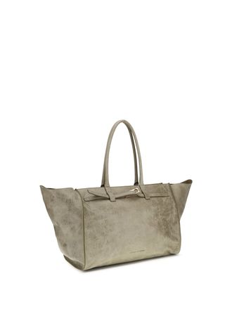 Benedetta Bruzziches Womens Mame Weekend Bag Toasted Coconut Calf Suede Shoulder