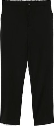 Hev&ograve; Broek van scheerwol - Zwart