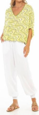 Skemo Miami Deam Wave Top In Lime