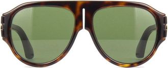 Gucci Aviator Full Rim Sunglasses - Black
