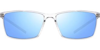 Revo RE 1274 CASPAR Polarized 09BL Mens Sunglasses Clear Size 55