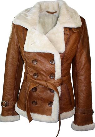 TruClothing Sheepskin Toscana Jacket Military Blazer