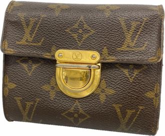Louis Vuitton Brown Wallet (Tri-Fold) (Pre-Owned)