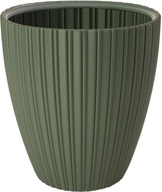 OEM Maceta - Garden Id - Elegante - 40 X 42 Cm - Para Jard&iacute;n, Balcones O Interiores - Verde Tilo